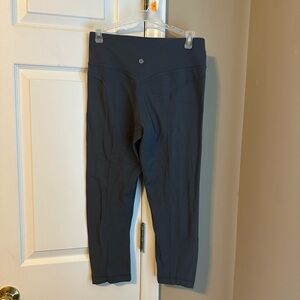 Lululemon Gray Capri Leggings